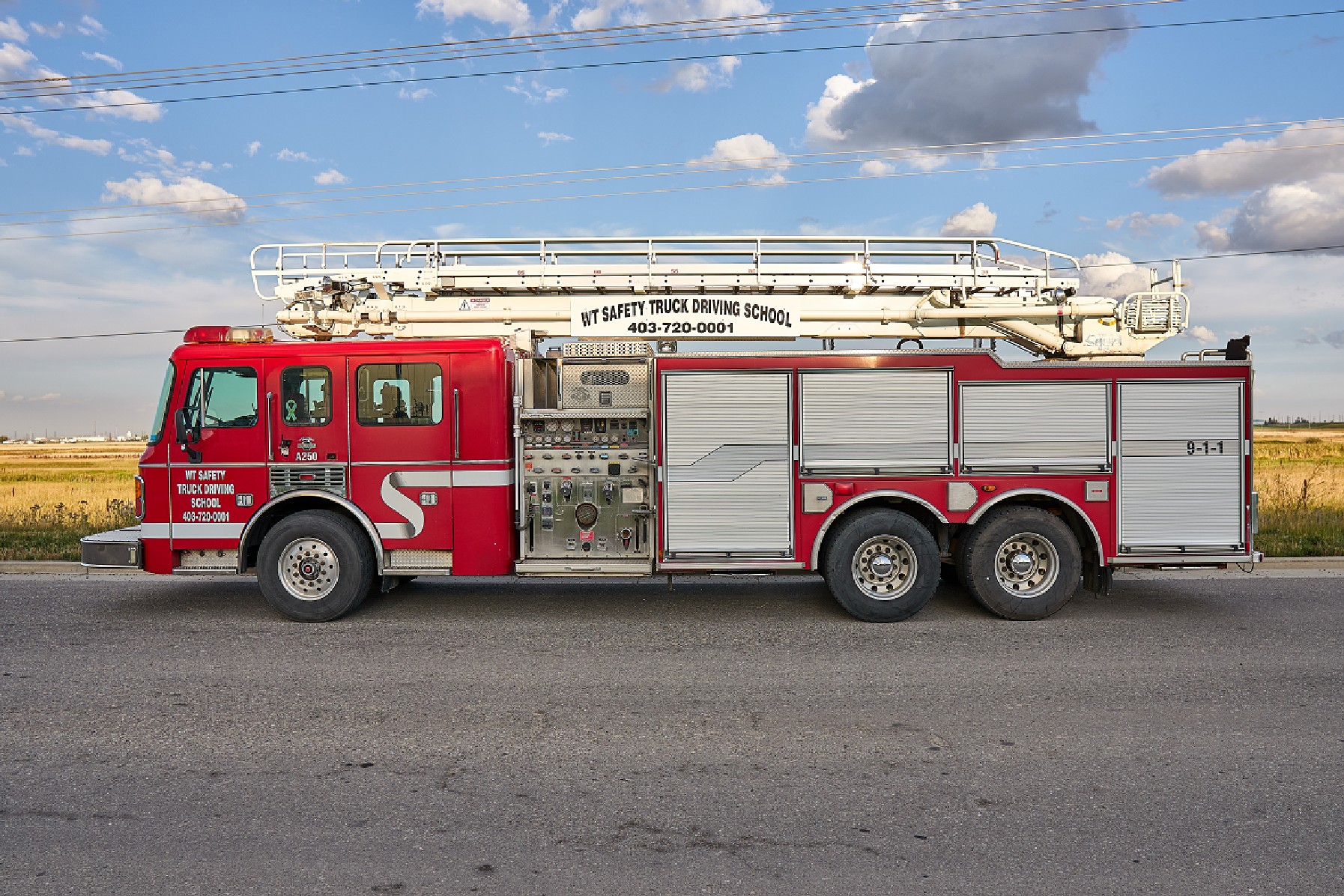 Fire Truck picture of Training vehicle.